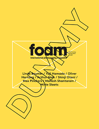 Cover Foam Magazine #34 Dummy